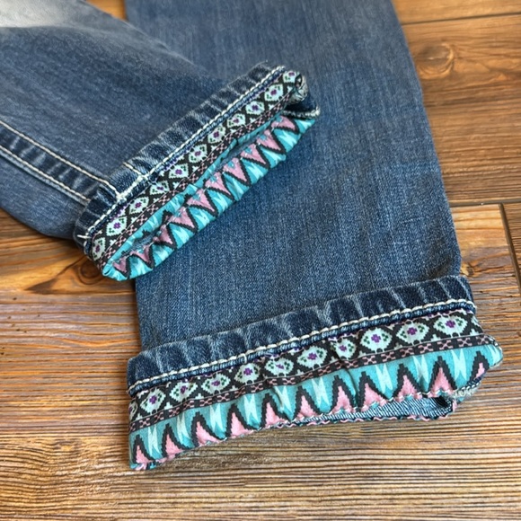 MISS ME Signature Cropped Distressed Jean Women Size 28 - Picture 2 of 12